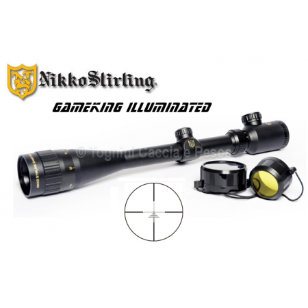 NIKKO STIRLING GAMEKING 6-24x44 AO LRX ILLUMINATO