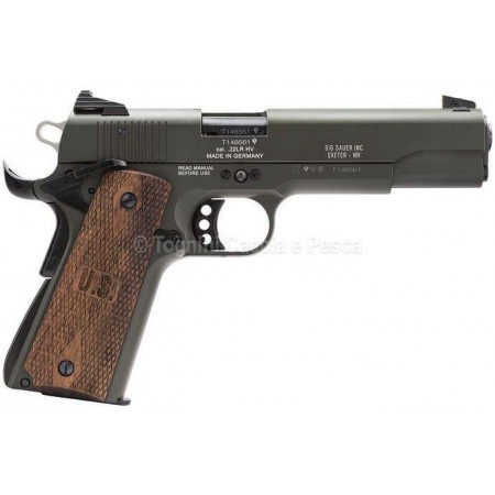 SIG SAUER SEMIAUTO 1911-22 CAL.22LR OLIVE + 1C